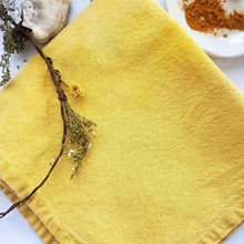 Load image into Gallery viewer, The cloth is dyed yellow.